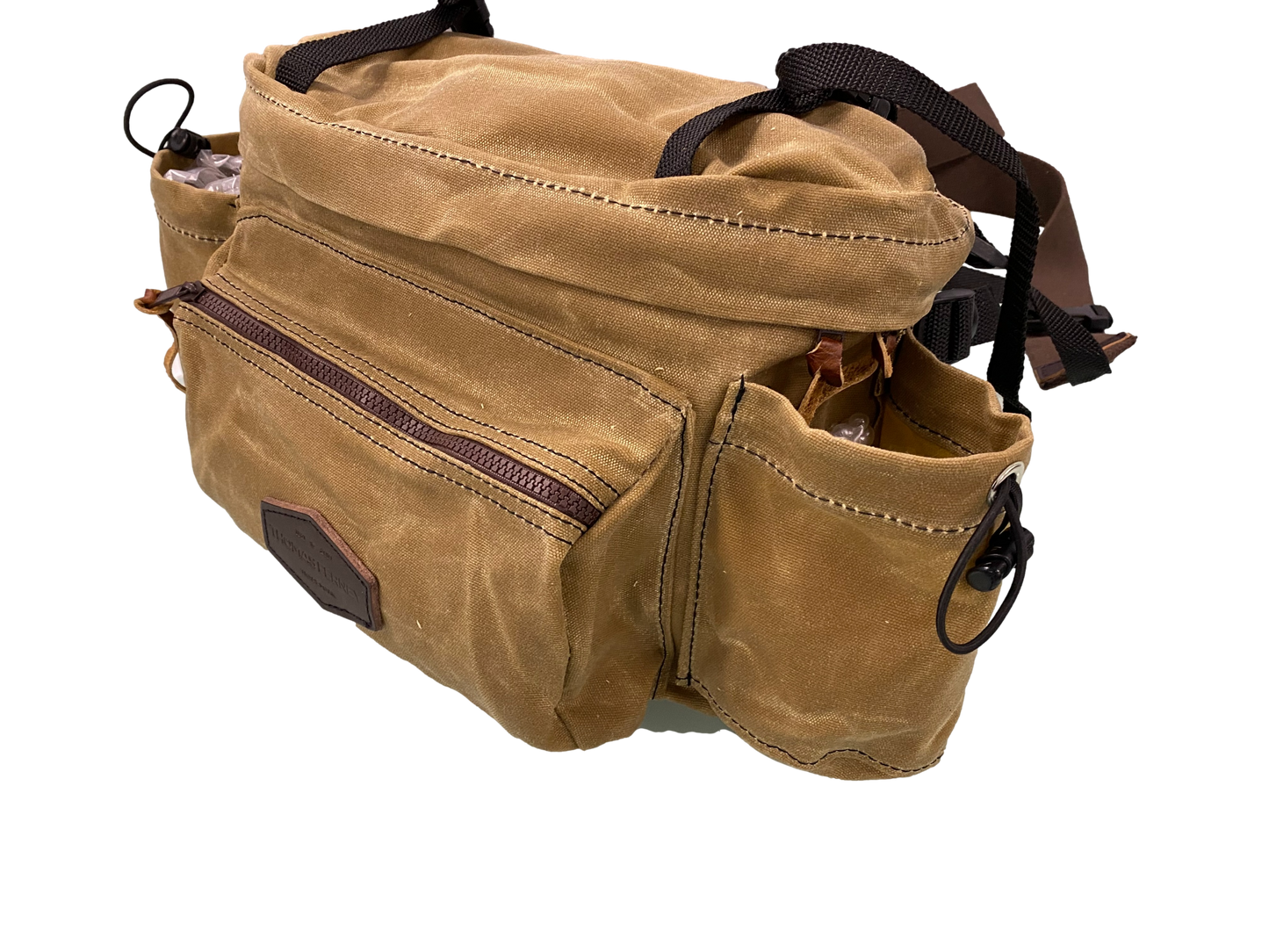 Thomas Ferney Waxed Canvas 12 Liter Capacity All Day Lumbar Pack
