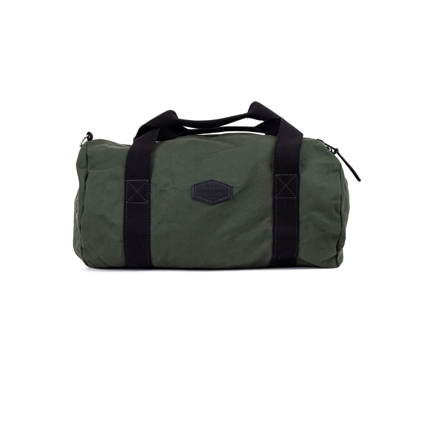 Thomas Ferney Heritage 15oz Round Duffle Bag - OD GREEN