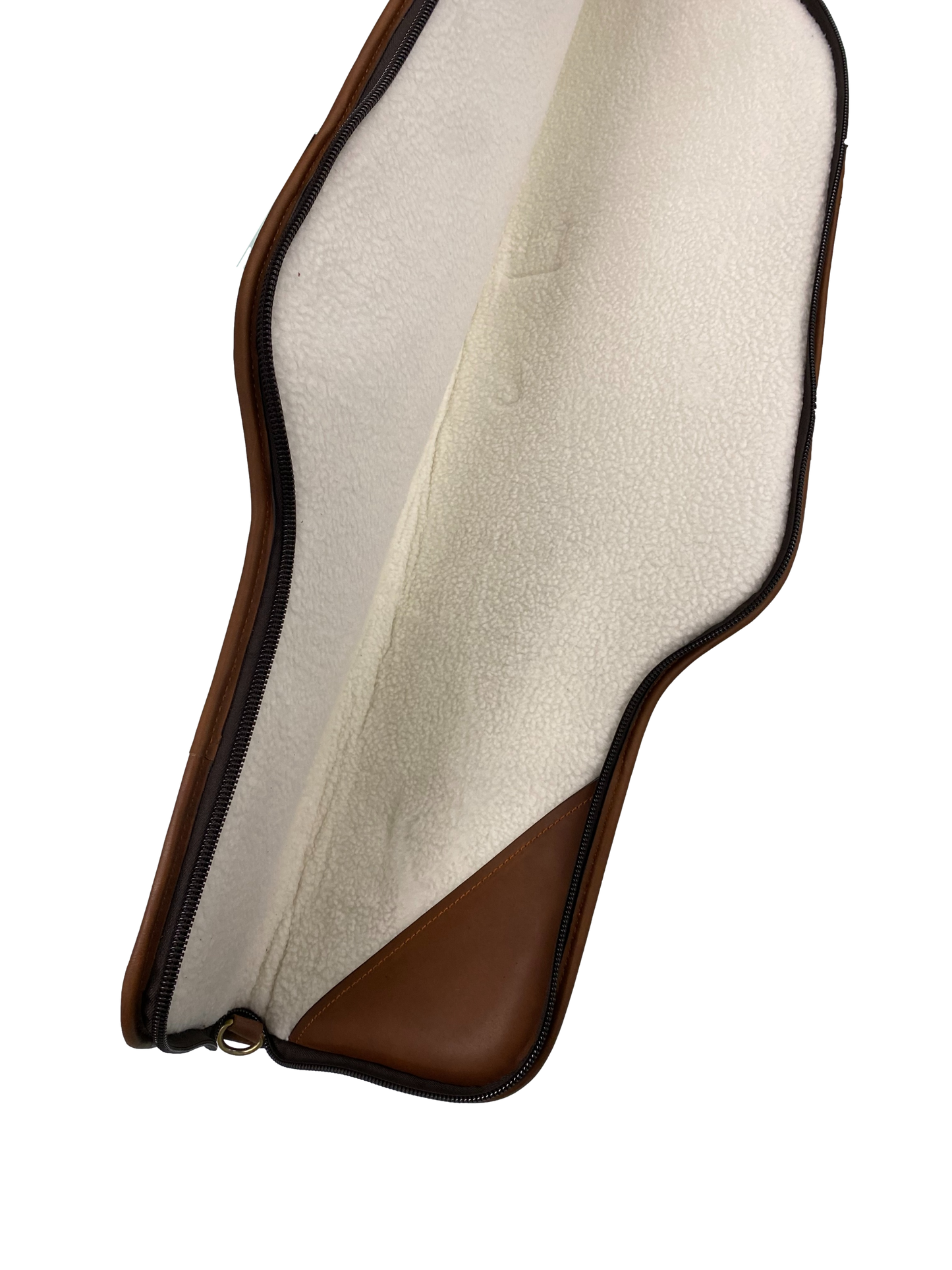 Bridle Leather Scoped Rifle Case, By Tourbon