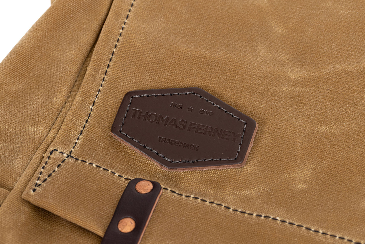 20 Liter Thomas Ferney 15oz Waxed Canvas Laptop Pack