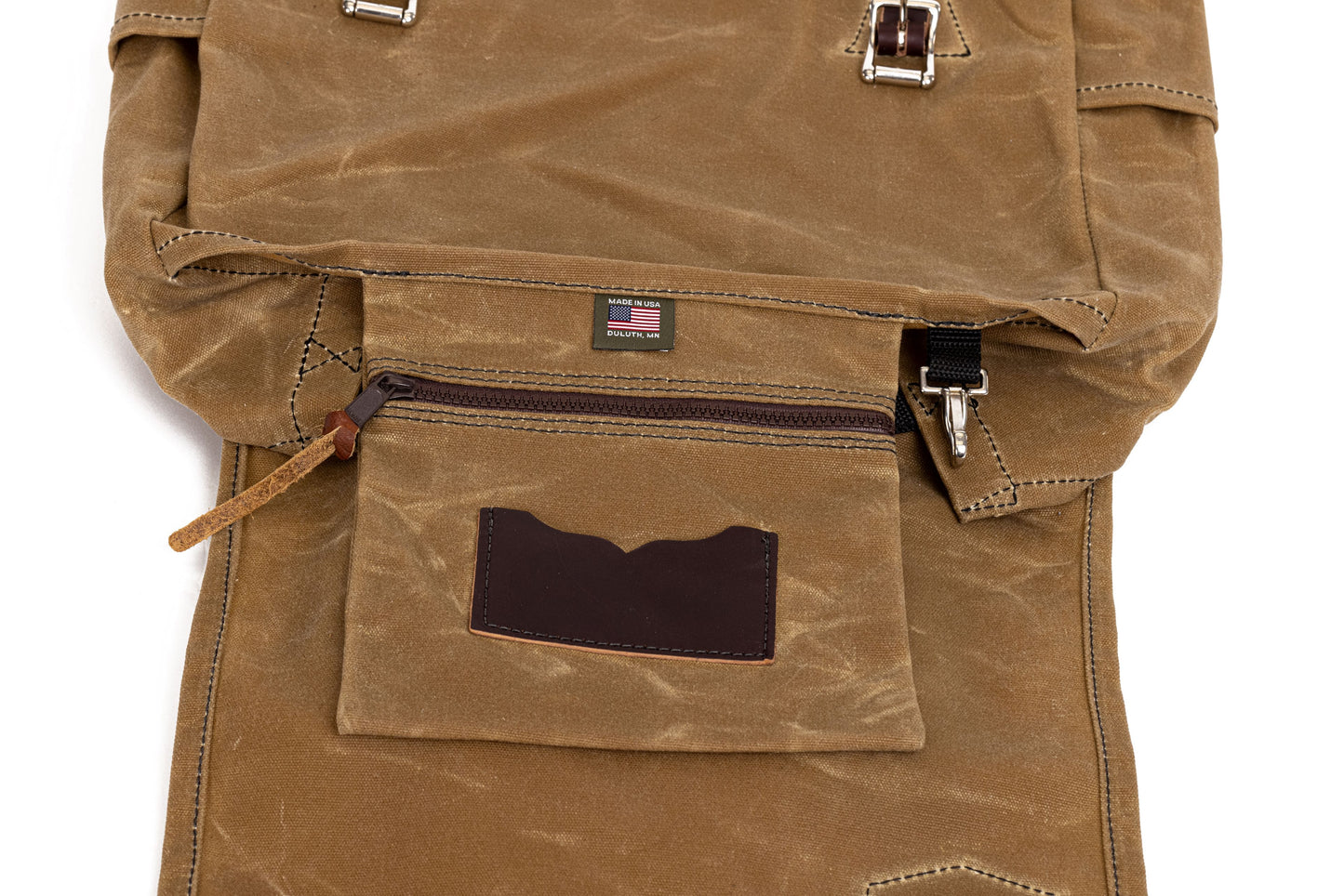 20 Liter Thomas Ferney 15oz Waxed Canvas Laptop Pack