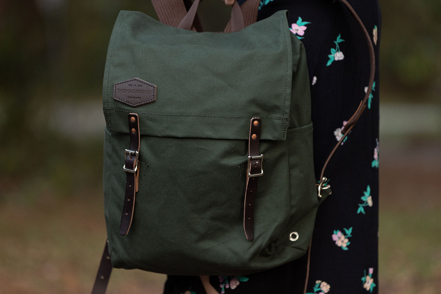 20 Liter Thomas Ferney Olive Drab Laptop Pack