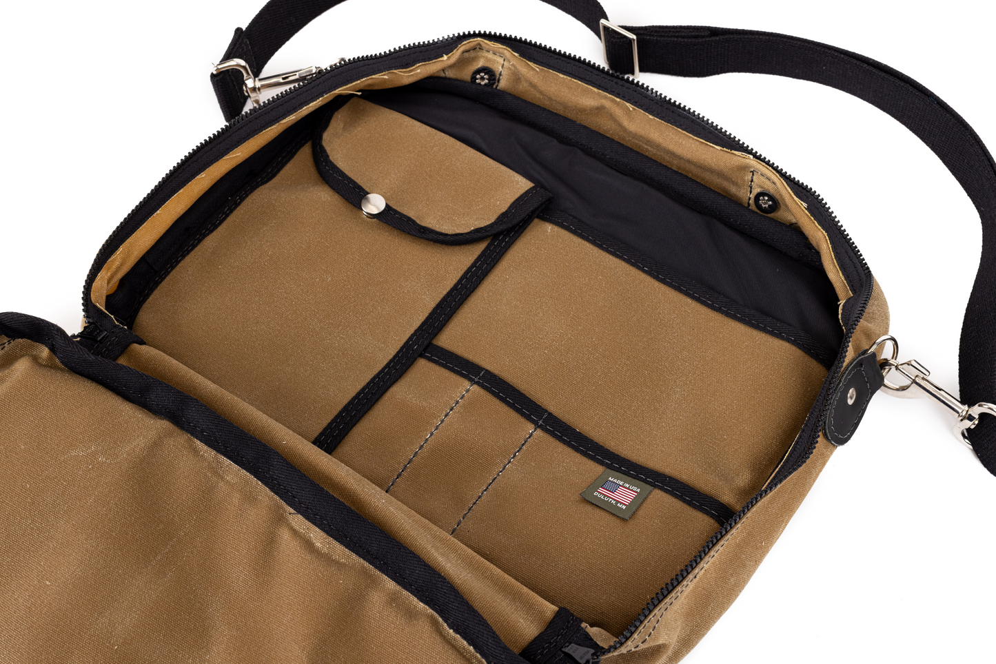 Portfolio Transit Waxed Laptop Bag