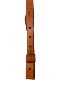 TOURBON Deluxe Vintage Leather Rifle Sling with Swivels