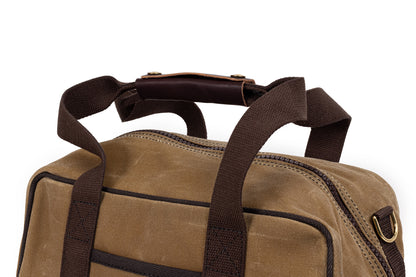 15oz. Waxed Canvas Shooting Range Duffle Bag By Thomas Ferney