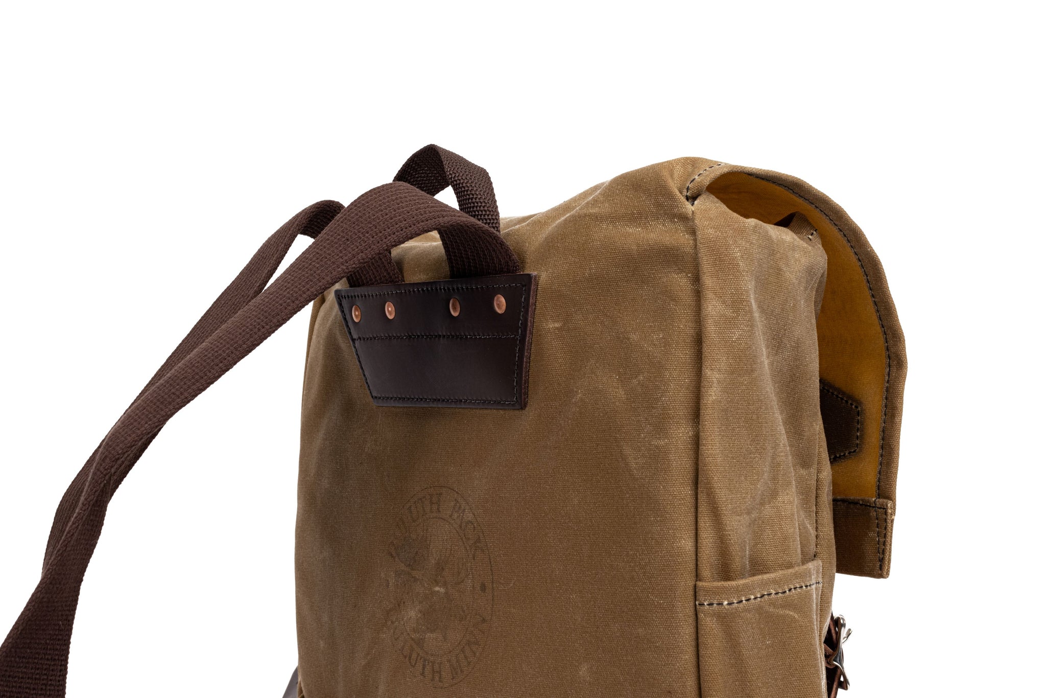 21 Liter Capacity Waxed Canvas Standard Backpack – Thomas Ferney