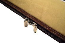 Gun Case, Waxed 24 oz. Quilted Canvas & Leather, By Thomas Ferney & Co. - 47" - Thomas Ferney & Co. Store 