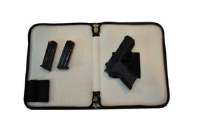 Pistol Case - Concealed Carry, Waxed Canvas by Thomas Ferney & Co - Thomas Ferney & Co. Store 
