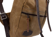 Heritage Wax Canvas Roll-Top Back Pack